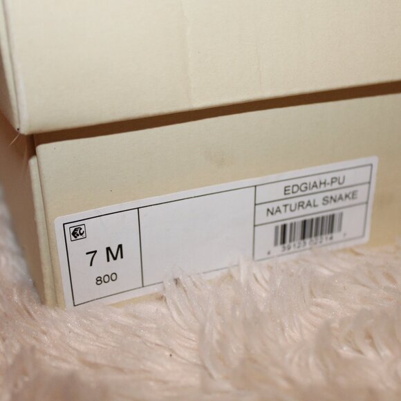 Open Edit "GIAH" Snake print short boots Sz 7 and Sz 8 avail. - Picture 11 of 12